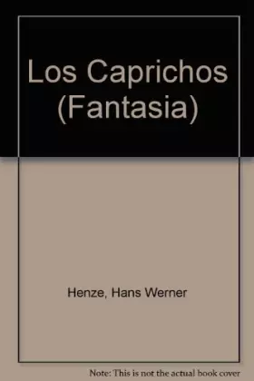 Couverture du produit · Los Caprichos: Fantasia per orchestra. orchestra. Partition d'étude.