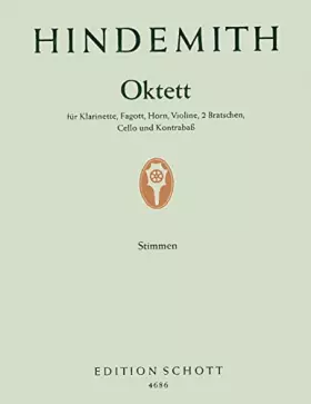 Couverture du produit · Oktett fur Klarinette, Fagott, Horn, Violine, 2 Bratschen, Cello und Kontrabas