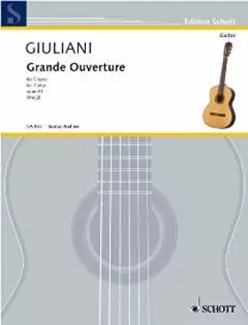 Couverture du produit · Grande Overture: op. 61. guitar.