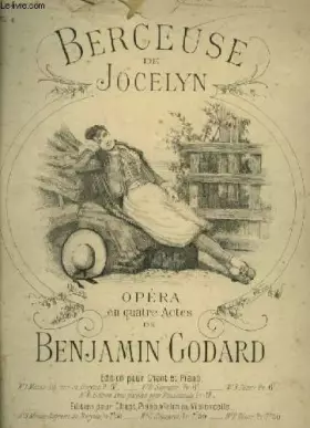 Couverture du produit · JOCELYN - OPERA COMIQUE EN 4 ACTES - BERCEUSE.