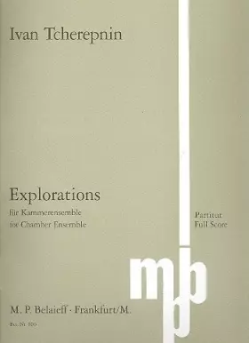 Couverture du produit · Explorations