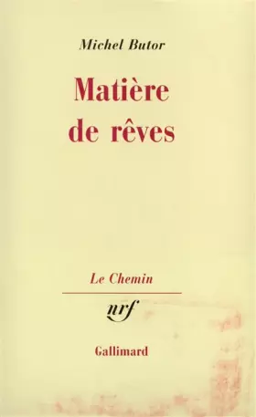 Couverture du produit · Matière de rêves