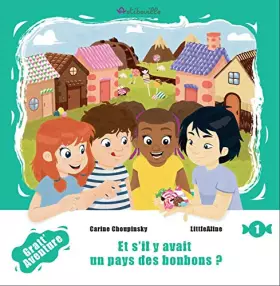 Couverture du produit · Livre-jeu + pochette 15 cartes à gratter : Gratt' Aventure, Et s'il y avait un pays des bonbons ? T1 premières lecture, débutan