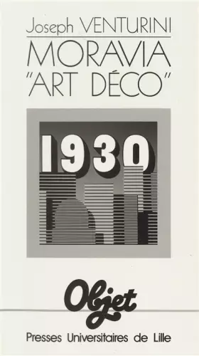 Couverture du produit · Moravia, art déco