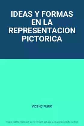 Couverture du produit · IDEAS Y FORMAS EN LA REPRESENTACION PICTORICA