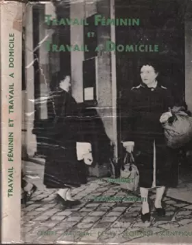 Couverture du produit · Travail féminin et travail à domicile