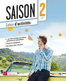 Couverture du produit · Saison 2 Inde niv.A2+ - Cahier