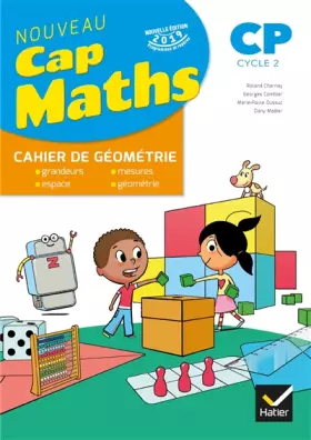Couverture du produit · CAP MATHS CP Éd. 2019 - Cahier de Géométrie-Mesure