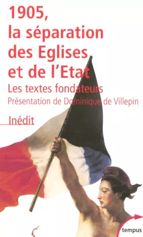 Couverture du produit · 1905, la séparation des Eglises et de l'Etat