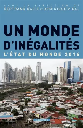 Couverture du produit · Un monde d'inégalités