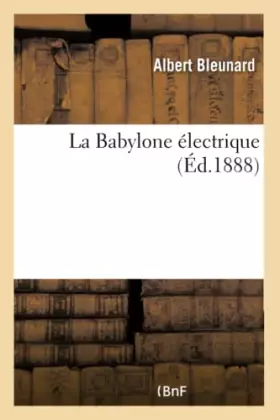 Couverture du produit · La Babylone électrique