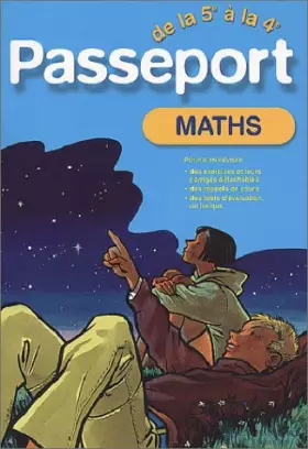 Couverture du produit · Passeport : Mathématiques, de la 5e à la 4e - 12-13 ans (+ corrigé)