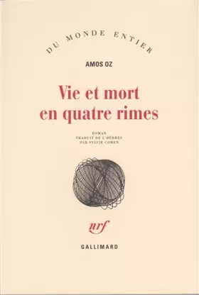 Couverture du produit · Vie et mort en quatre rimes