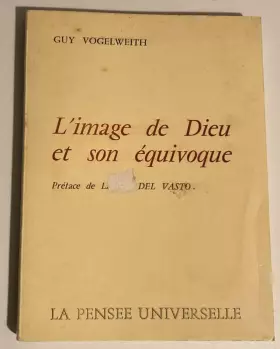 Couverture du produit · L'image de Dieu et son équivoque