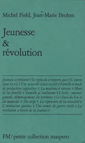 Couverture du produit · Jeunesse et révolution : pour une organisation révolutionnaire de la jeunesse