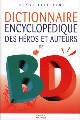 Couverture du produit · Dictionnaire encyclopédique des héros et auteurs de BD, tome 3