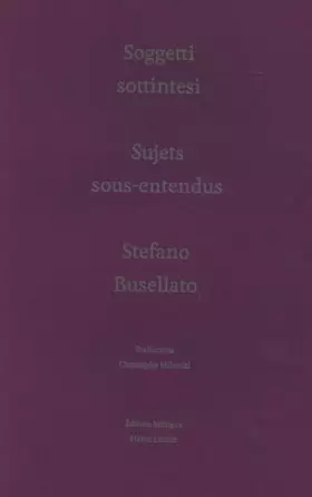 Couverture du produit · Sujets sous-entendus