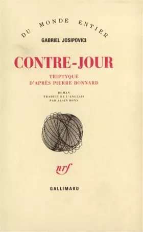 Couverture du produit · Contre-Jour: Tryptique d'après Pierre Bonnard