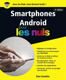 Couverture du produit · Smartphones Android pour les Nuls, grand format, 6e édition