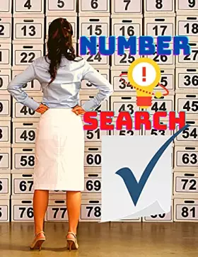 Couverture du produit · Number Search Puzzles Book for Adults: Puzzle Activity Book