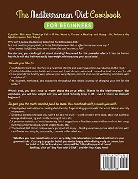 Couverture du produit · The ultimate Mediterranean Diet Cookbook for Beginners: Easy, Healthy, and Flavorful Mediterranean Lunch Recipes for Everyday C