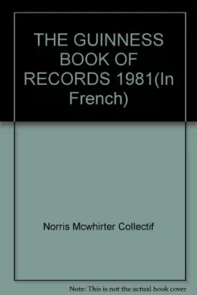 Couverture du produit · Le Livre Guinness des records