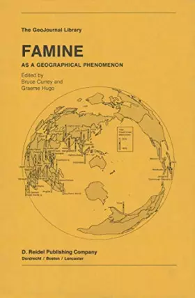 Couverture du produit · Famine: As a Geographical Phenomenon: 1