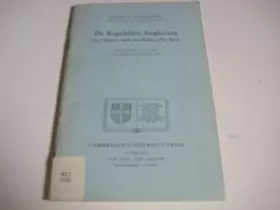 Couverture du produit · De Republica Anglorum: Or History with the Politics Put Back