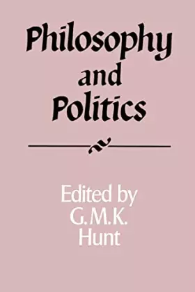 Couverture du produit · Philosophy and Politics (Royal Institute of Philosophy Supplements, Series Number 26)