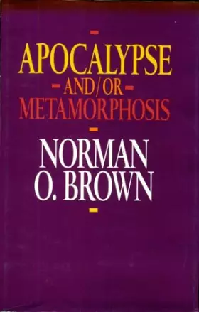 Couverture du produit · Apocalypse and/or Metamorphosis