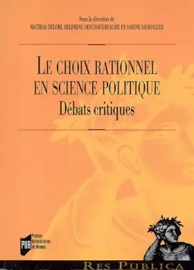 Couverture du produit · CHOIX RATIONNEL