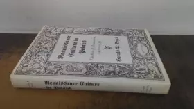 Couverture du produit · Renaissance Culture in Poland: The Rise of Humanism, 1470-1543