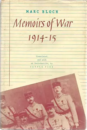 Couverture du produit · Memoirs of War, 1914-15 (English and French Edition)