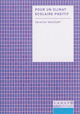Couverture du produit · Pour un Climat Scolaire Positif