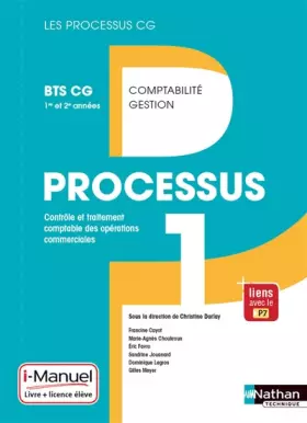 Couverture du produit · Processus 1 - BTS CG 1re et 2e années