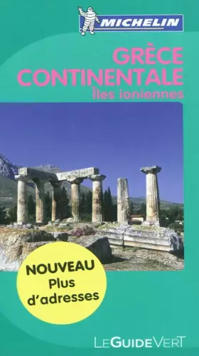 Couverture du produit · Guide Vert Grèce Continentale
