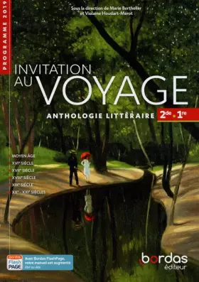 Couverture du produit · Invitation au voyage - Anthologie Littéraire 2de-1re