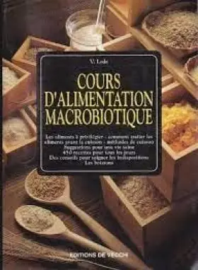 Couverture du produit · Cours d'alimentation macrobiotique