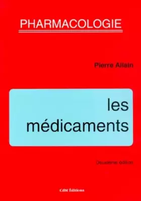 Couverture du produit · Pharmacologie : Les médicaments