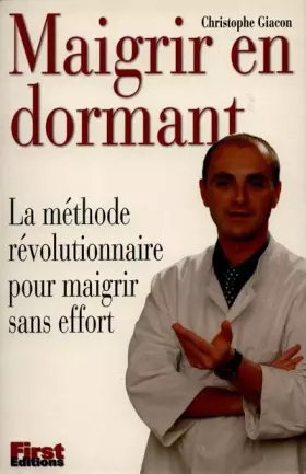 Couverture du produit · Maigrir en dormant