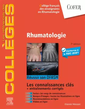 Couverture du produit · Rhumatologie: Réussir son DFASM - Connaissances clés