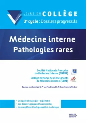 Couverture du produit · Médecine interne : Pathologies rares