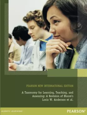Couverture du produit · Taxonomy For Learning Teaching & Asses