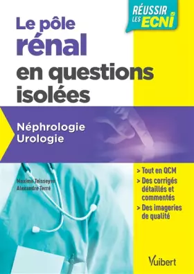 Couverture du produit · Pôle rénal en questions isolées pour les ECNi - Néphrologie - Urologie
