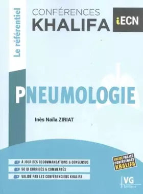 Couverture du produit · Conférences Khalifa pneumologie