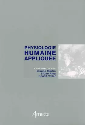 Couverture du produit · Physiologie Humaine Appliquée