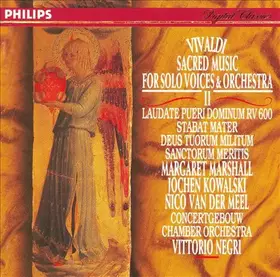 Couverture du produit · Sacred Music For Solo Voices & Orchestra Vol. 2