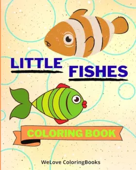 Couverture du produit · Little Fishes Coloring Book: Coloring Pages For Kids 1-3 years