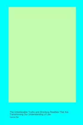 Couverture du produit · Mental Health Awareness in Legal Studies: The Unbelievable Truths and Shocking Realities That Are Transforming Our Understandin