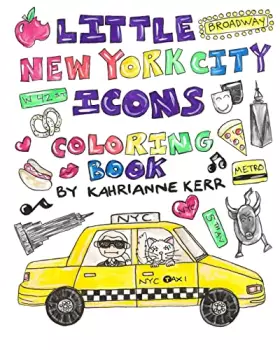Couverture du produit · Little New York City Icons Coloring Book